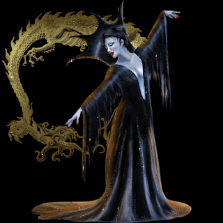 Gif animé gothique sorcière